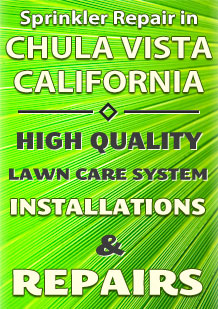 providing high quality lawn care system installations and repairs in Chula Vista, CA
